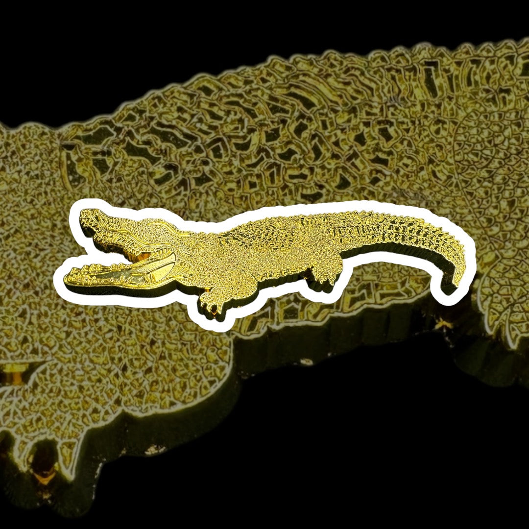 "Gator" Hat Pin