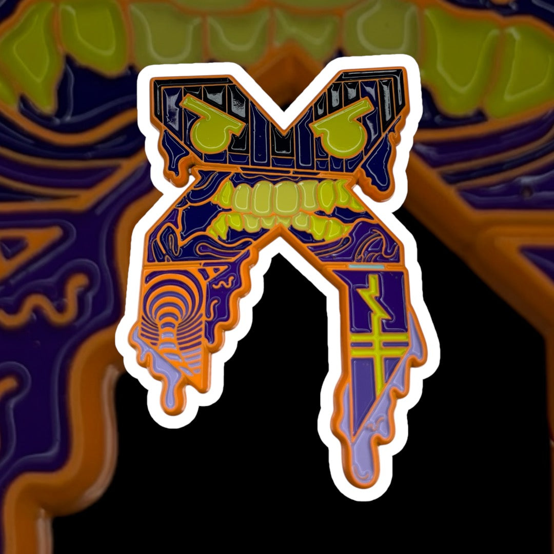 "BASS FACE" Hat Pin