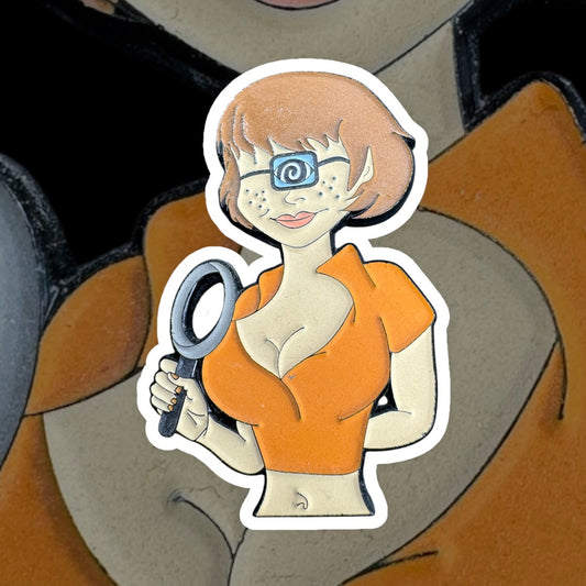 "Velma on Tronics" Hat Pin