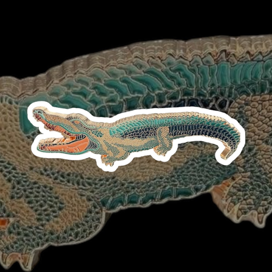 "Gator" Hat Pin