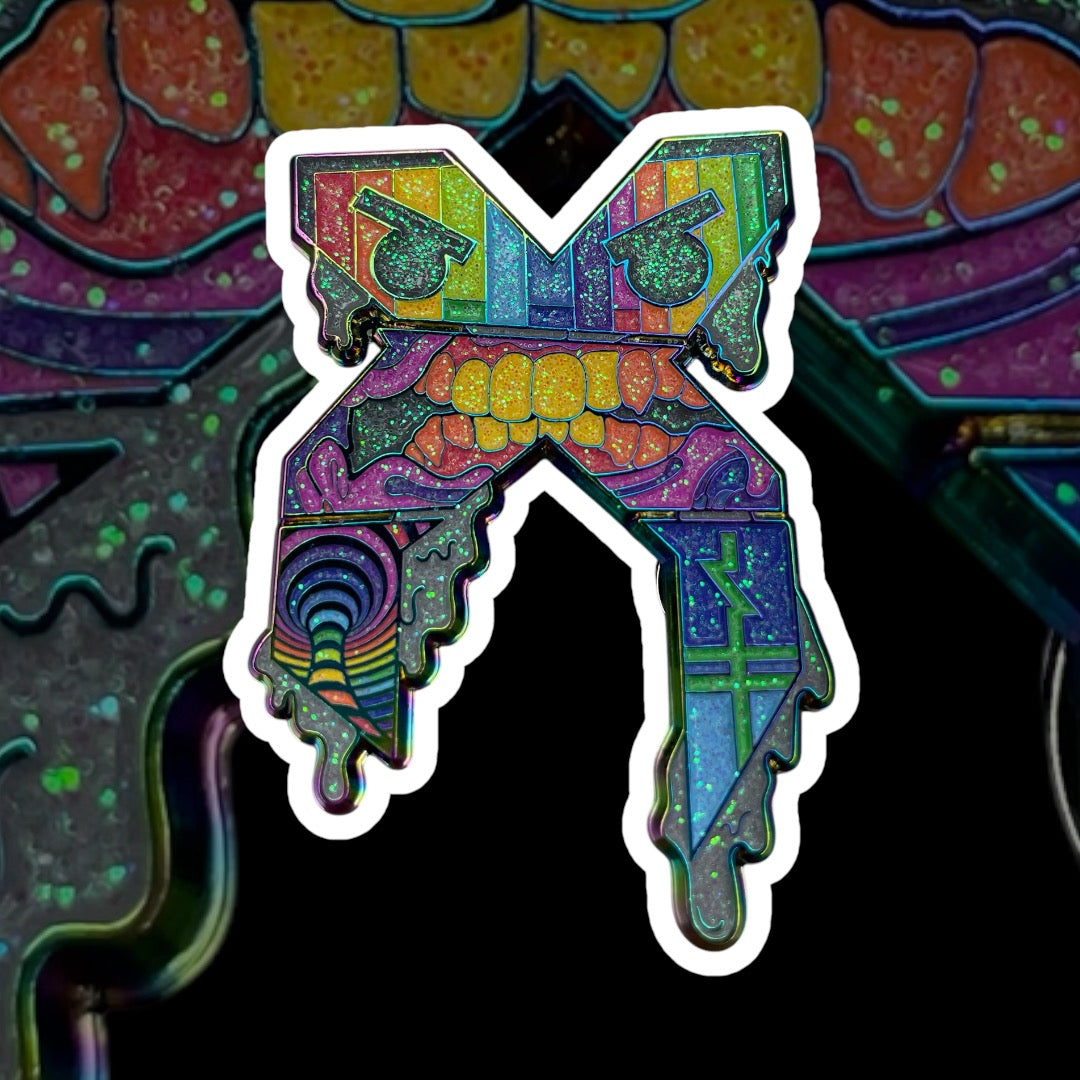 "BASS FACE" Hat Pin