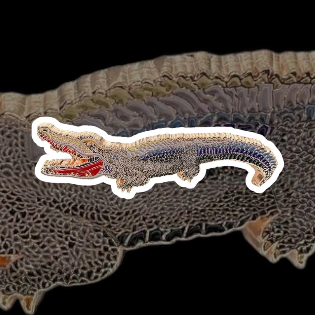 "Gator" Hat Pin