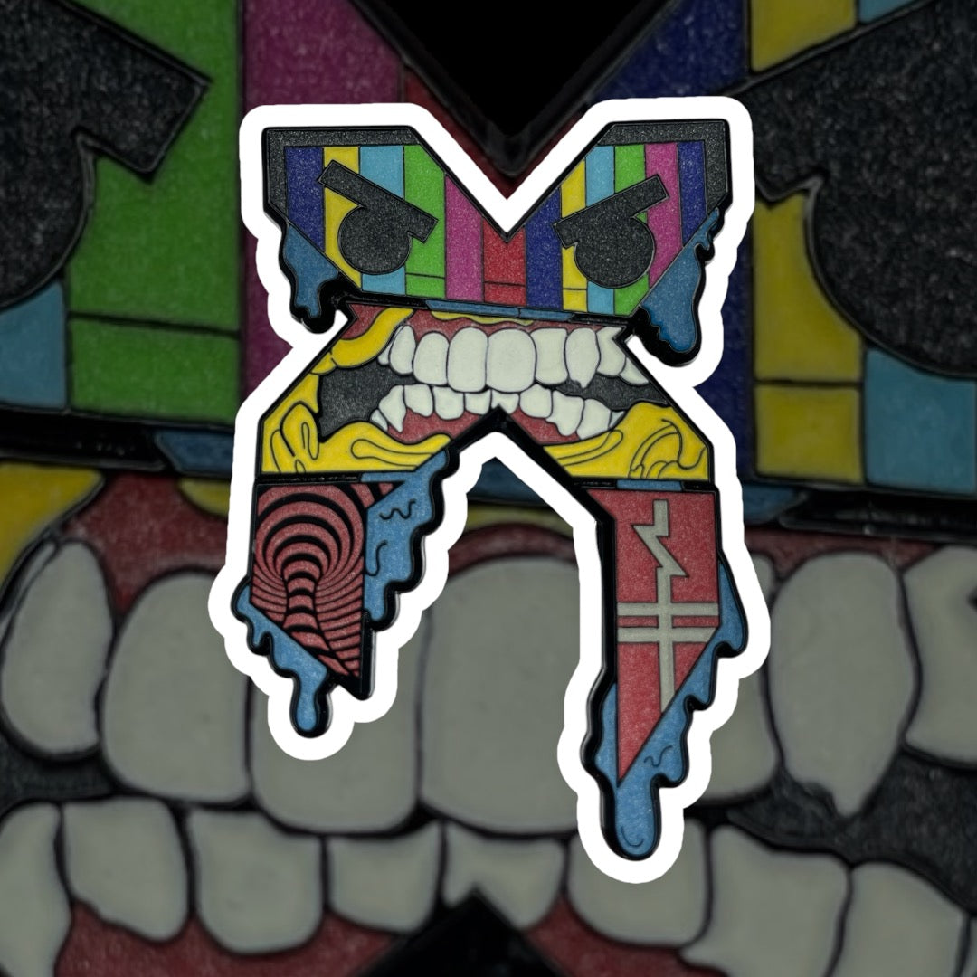 "BASS FACE" Hat Pin