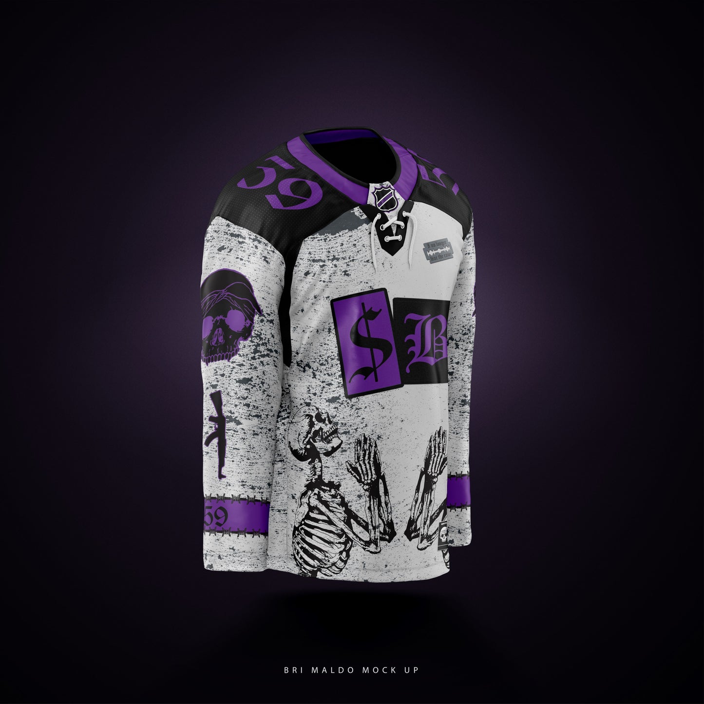 "Paris" Hockey Jersey LIMITED LEFTOVER DROP