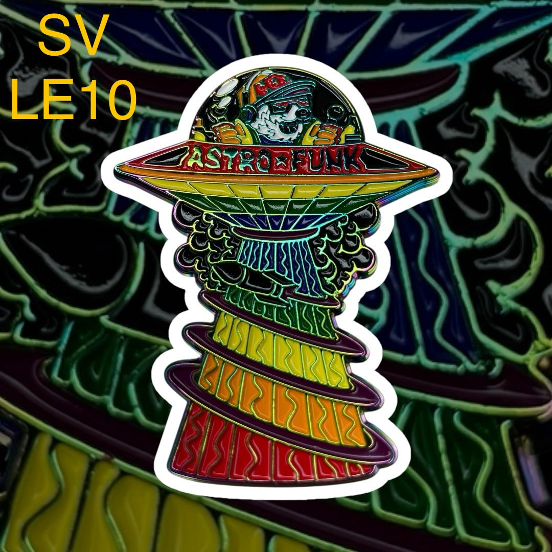 "Astro Funk" Hat Pin (5150 Dropz Asylum X KB23 PINZ)
