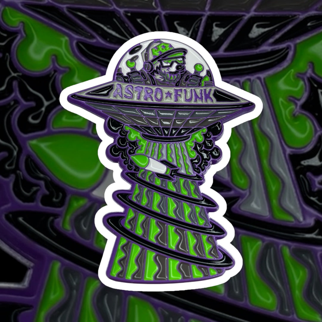"Astro Funk" Hat Pin (5150 Dropz Asylum X KB23 PINZ)