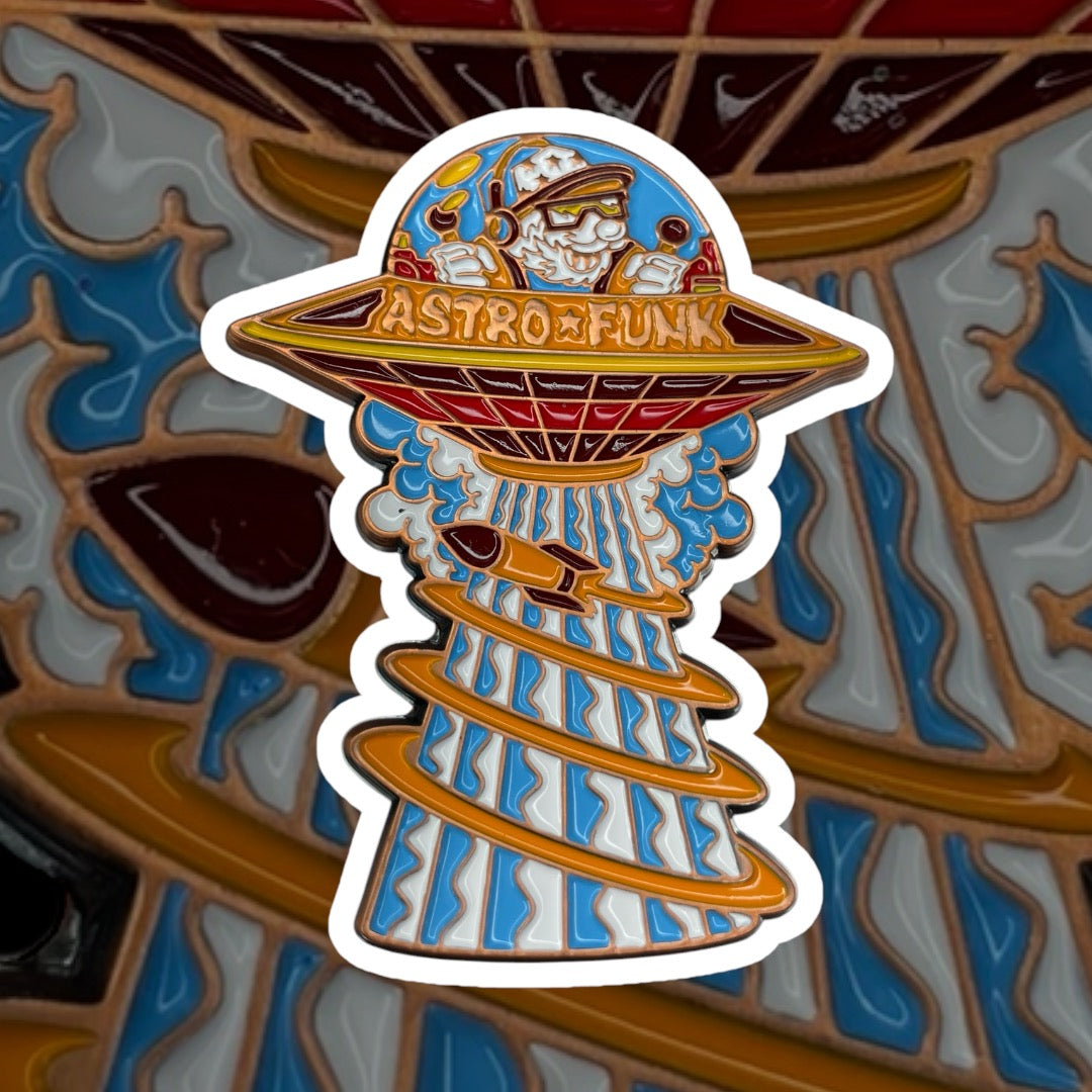 "Astro Funk" Hat Pin (5150 Dropz Asylum X KB23 PINZ)