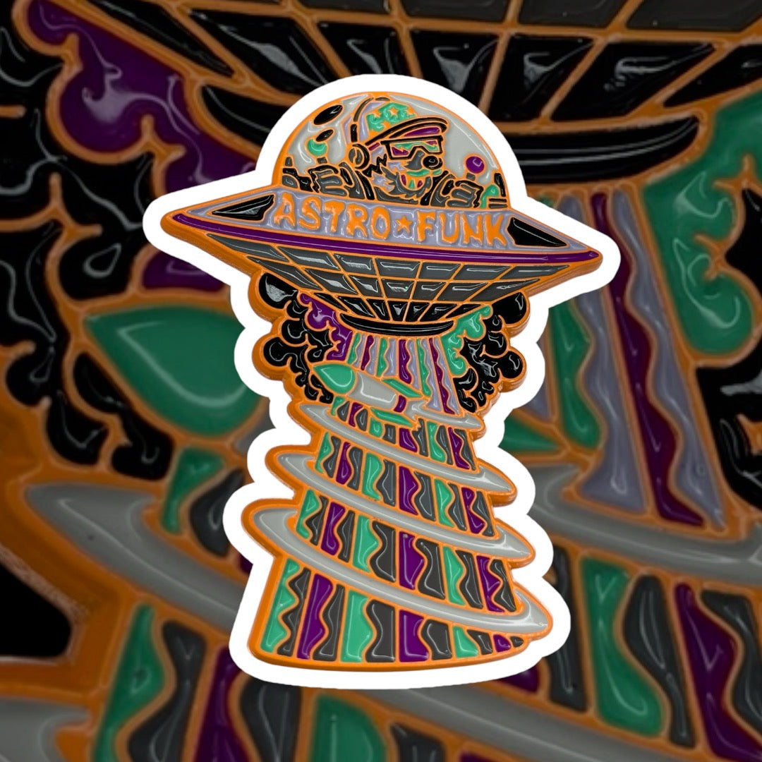 "Astro Funk" Hat Pin (5150 Dropz Asylum X KB23 PINZ)