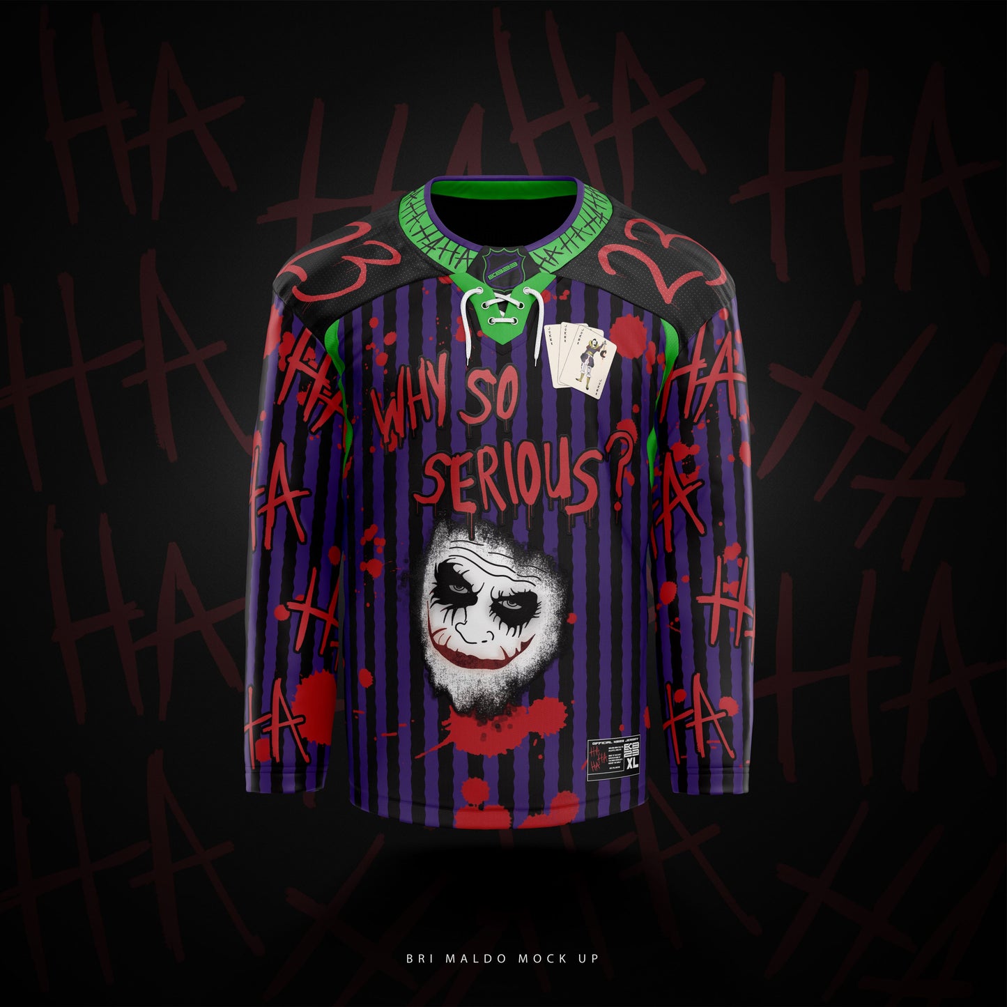 Joker Inspired Hockey Jersey Pre-Sale