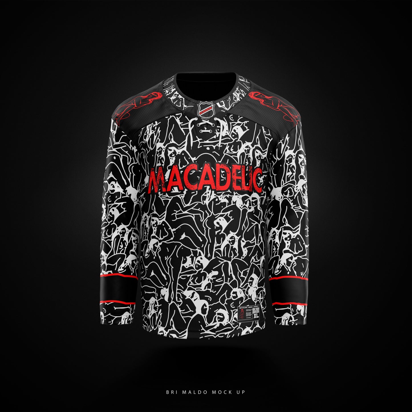 Macadelic Hockey Jersey LIMITED LEFTOVER DROP