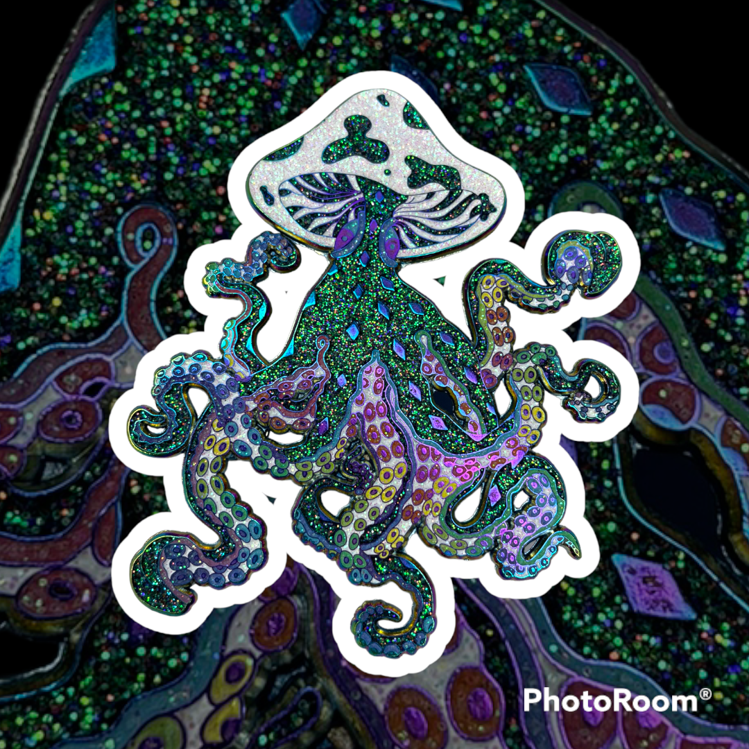 "Riddim Squiddim" Hat Pin