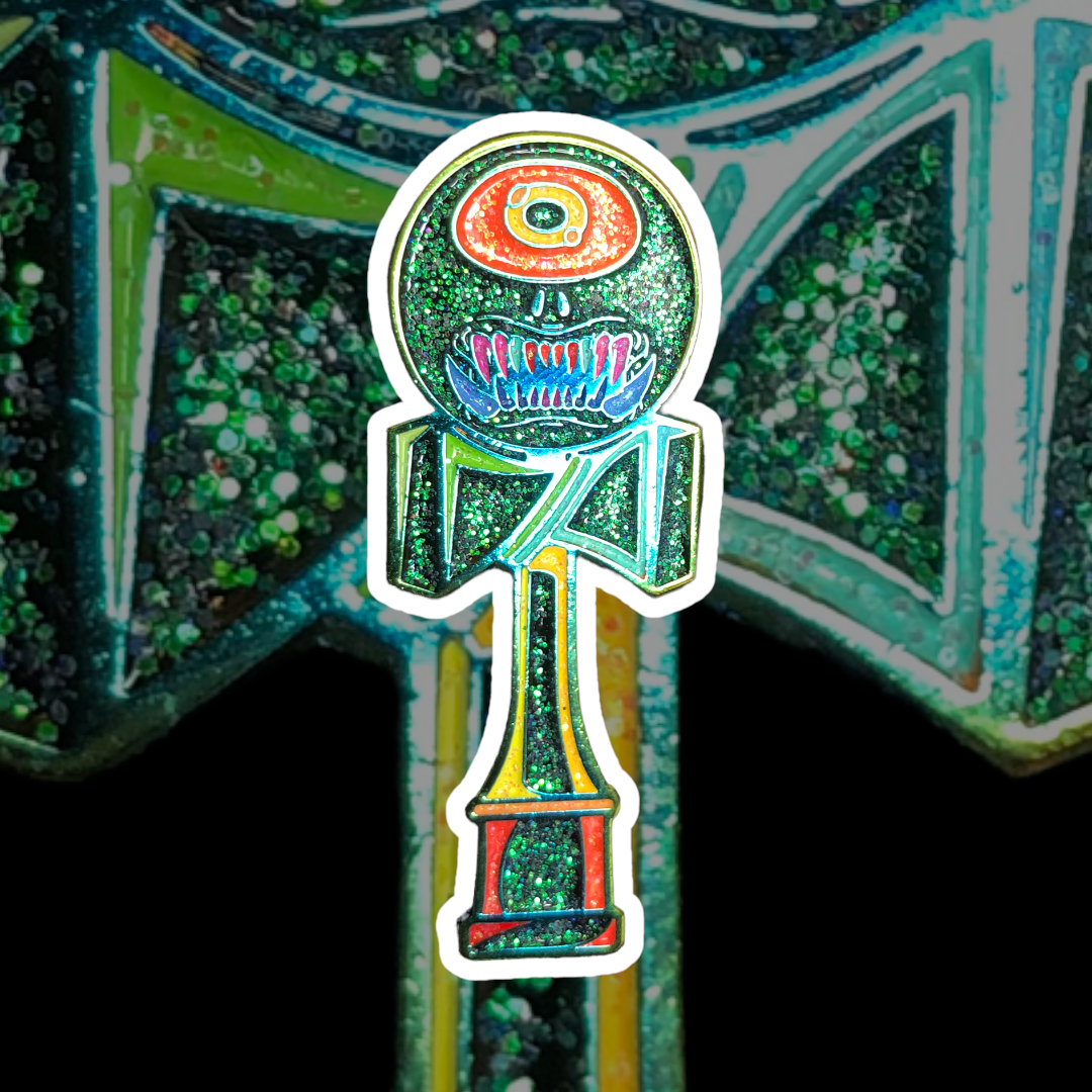 "Cyclops Dama" Hat Pin